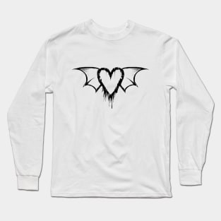 Vampire Heart Long Sleeve T-Shirt